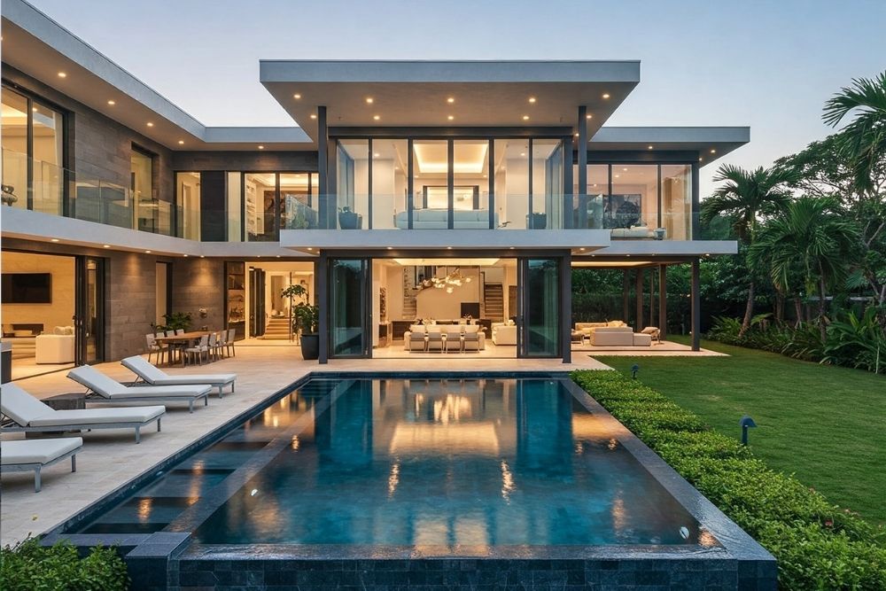 luxury house